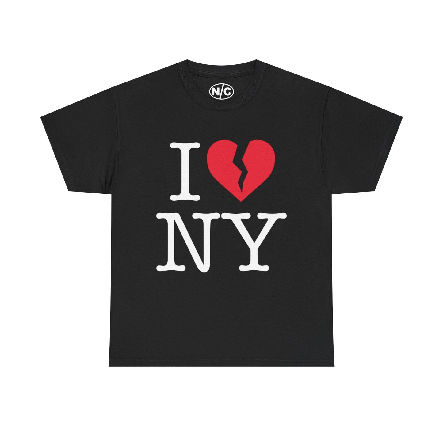 I </3 NY Tee Black