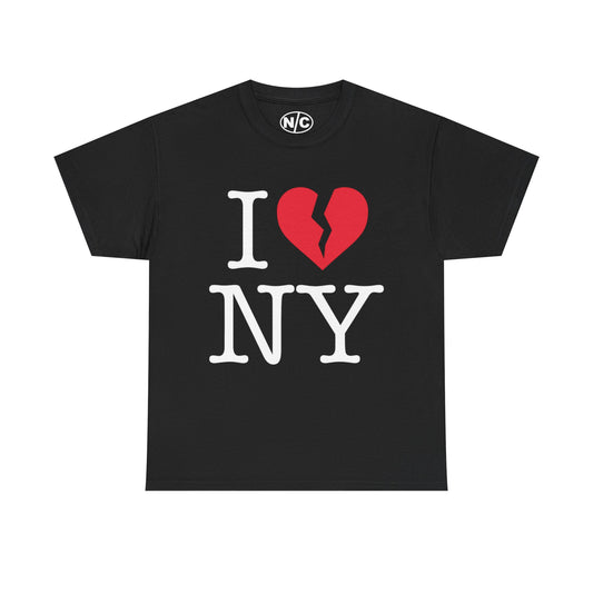 I </3 NY Tee Black